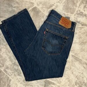 Levi's 501 Men's Button Fly Jeans 36 x 30